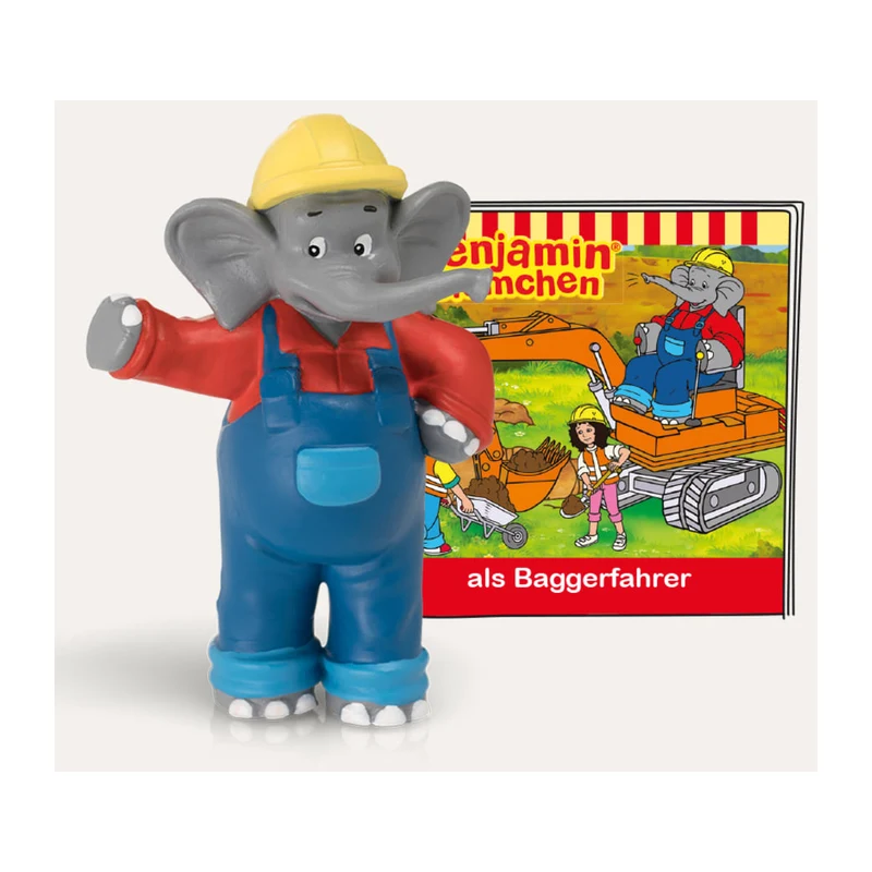 Benjamin als Baggerfahrer - Benjamin Blümchen Tonie-Figur