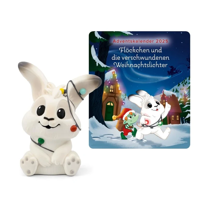Adventskalender 2025 – Flöckchen und die verschwundenen Weihnachtslichter - Adventskalender Tonie-Figur