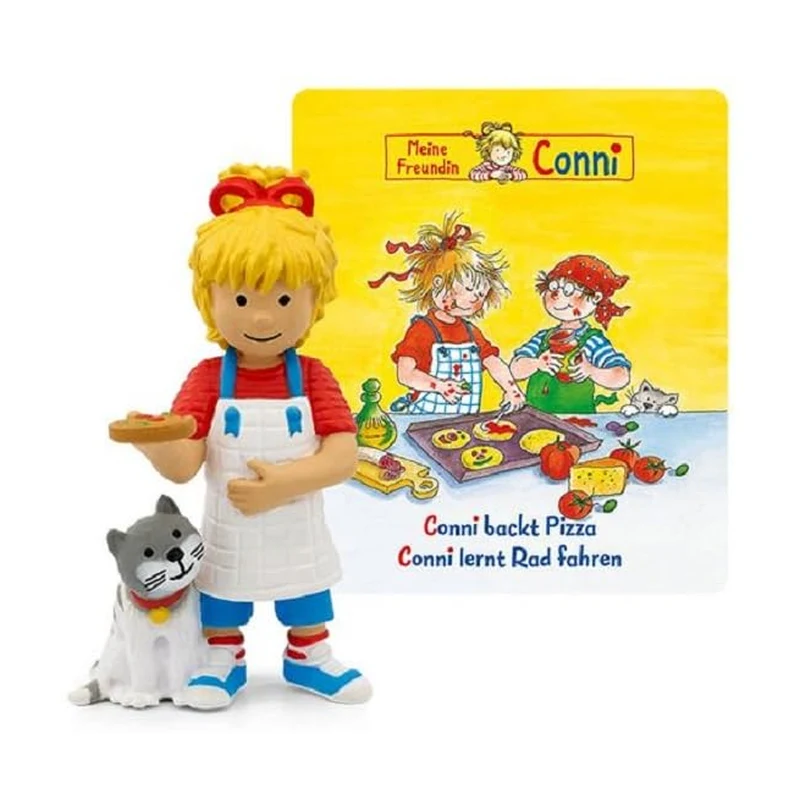 Conni backt Pizza / Conni lernt Rad fahren - Conni Tonie-Figur