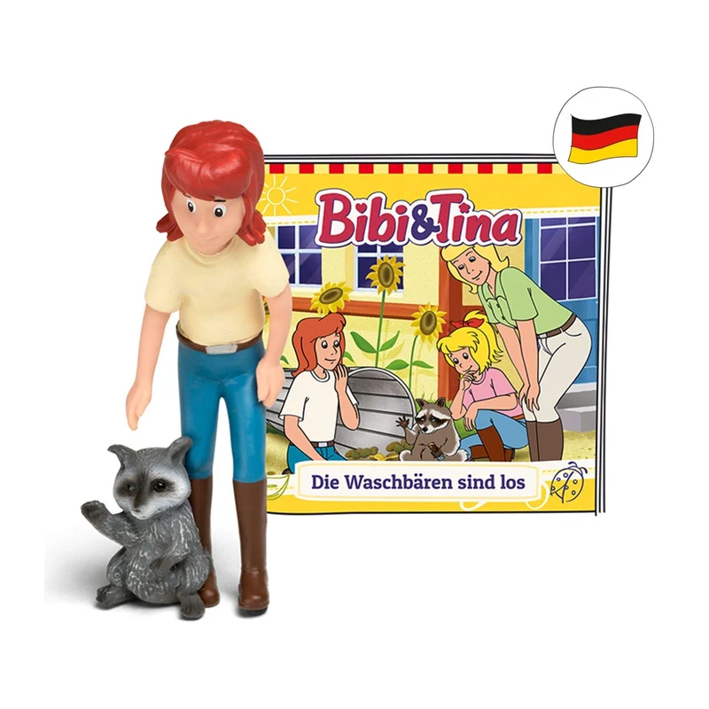 Die Waschbären sind los - Bibi & Tina Tonie-Figur