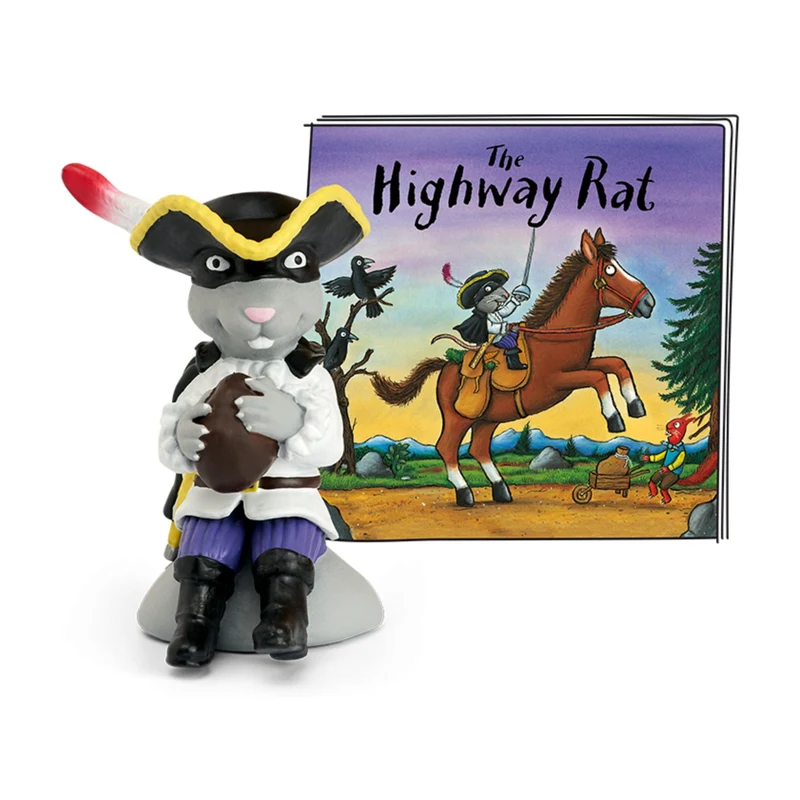 Tonies Audio-Figur für Toniebox, The Highway Rat von Julia Donaldson, Hörbuchgeschichte und Song für Kinder zur Verwendung mit Toniebox-Musik-Player (separat erhältlich) Tonie-Figur