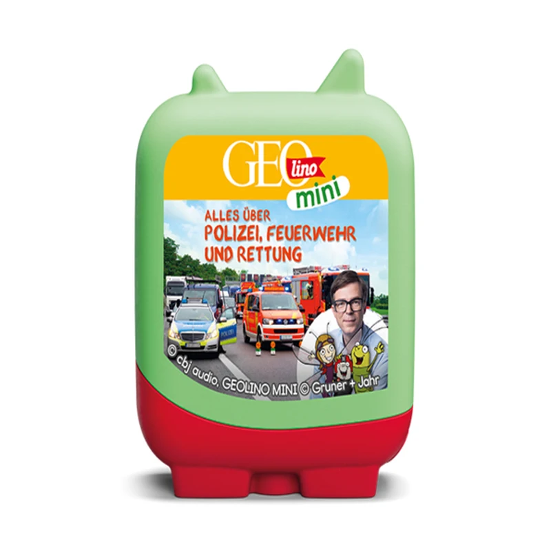 GEOlino Mini - Alles über Polizei, Feuerwehr und Rettung - GEO Tonie-Figur