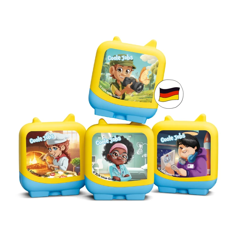 Clever 4er Set Coole Jobs Tonie-Figur