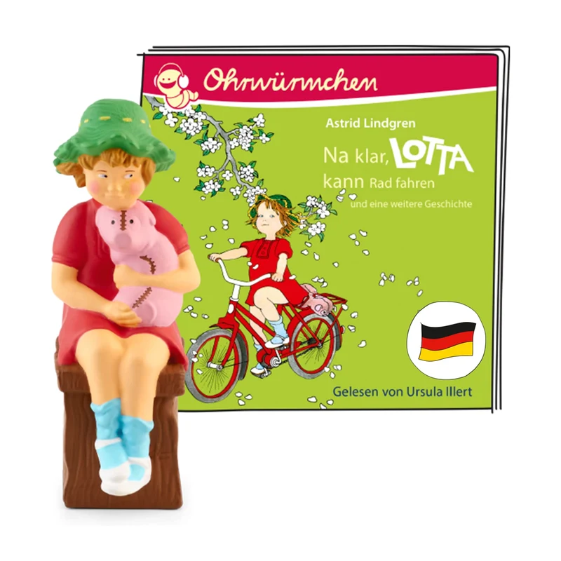 Tonies®: Na klar, Lotta kann Radfahren / Lotta zieht um Tonie-Figur