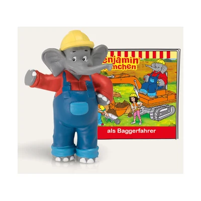 Tonie-Figur Benjamin als Baggerfahrer - Benjamin Blümchen