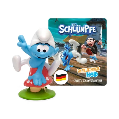 Tonie-Figur Ein tollpatschiger Held & 3 weitere schlumpfige Abenteuer - Die Schlümpfe