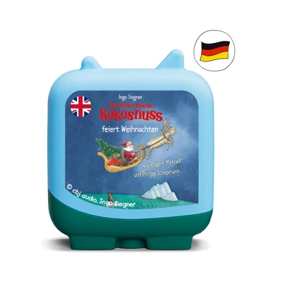 Tonie-Figur Der kleine Drache Kokosnuss feiert Weihnachten. Englisch lernen mit dem kleinen Drachen Kokosnuss. - Der kleine Drache Kokosnuss