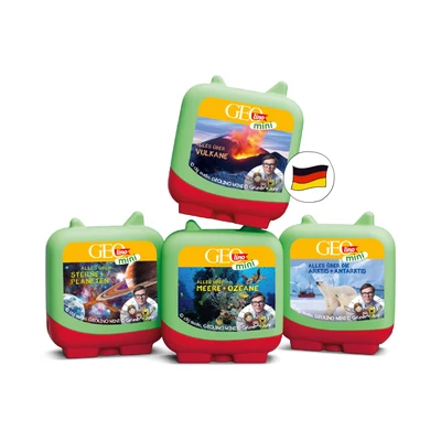 Tonie-Figur Clever 4er Set GEOlino MINI