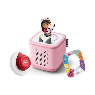 Tonie-Figur Tonies Toniebox 2 Tonieplay Bundle - 1 Tonieplay Spiel + Controller + Tonie: Gabby's Dollhouse - Pink