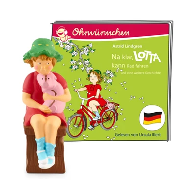 Tonie-Figur Na klar, Lotta kann Radfahren / Lotta zieht um