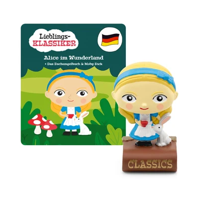 Tonie-Figur Alice im Wunderland und zwei weitere Klassiker - Lieblings-Klassiker